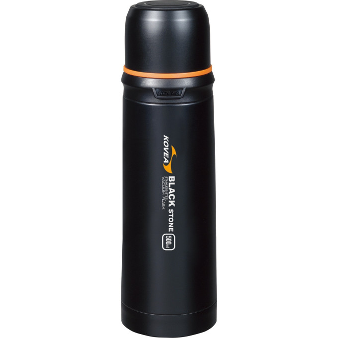 Термос KOVEA Black Stone 0,5 (12/24 ч) KDW-BS500